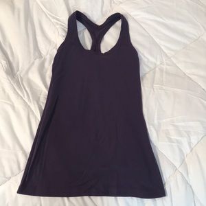 Lululemon purple cool racerback tank size 4